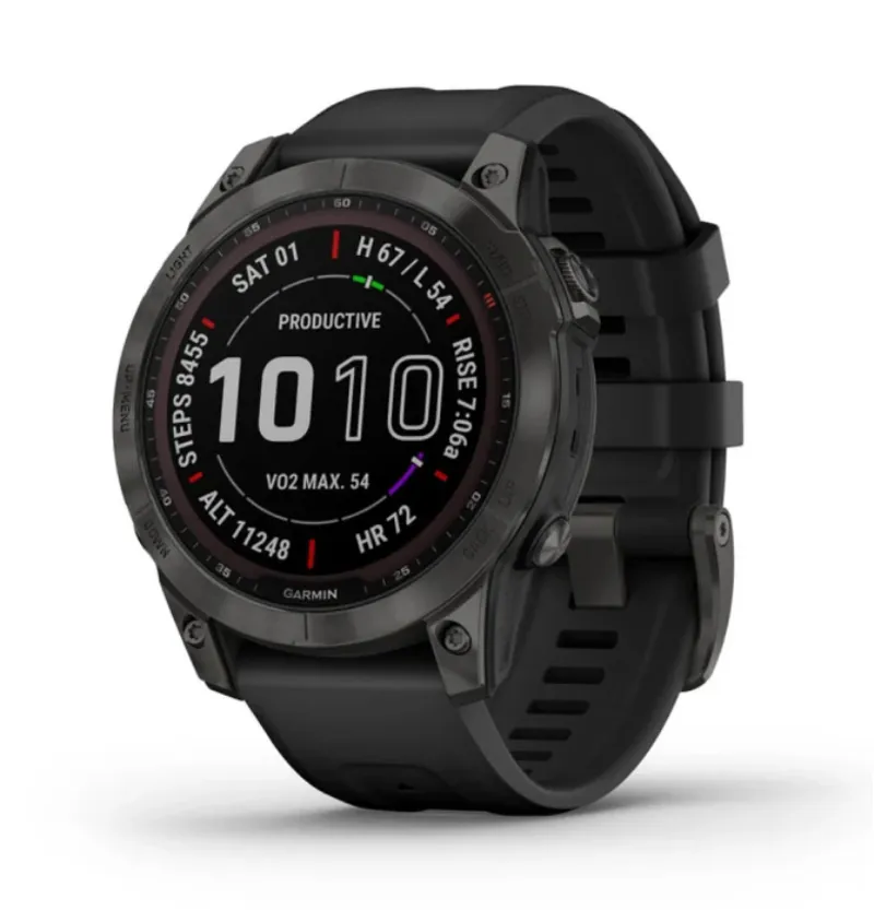 Amazon.com: Garmin Fenix 7 Pro Solar, Sapphire, Titanium